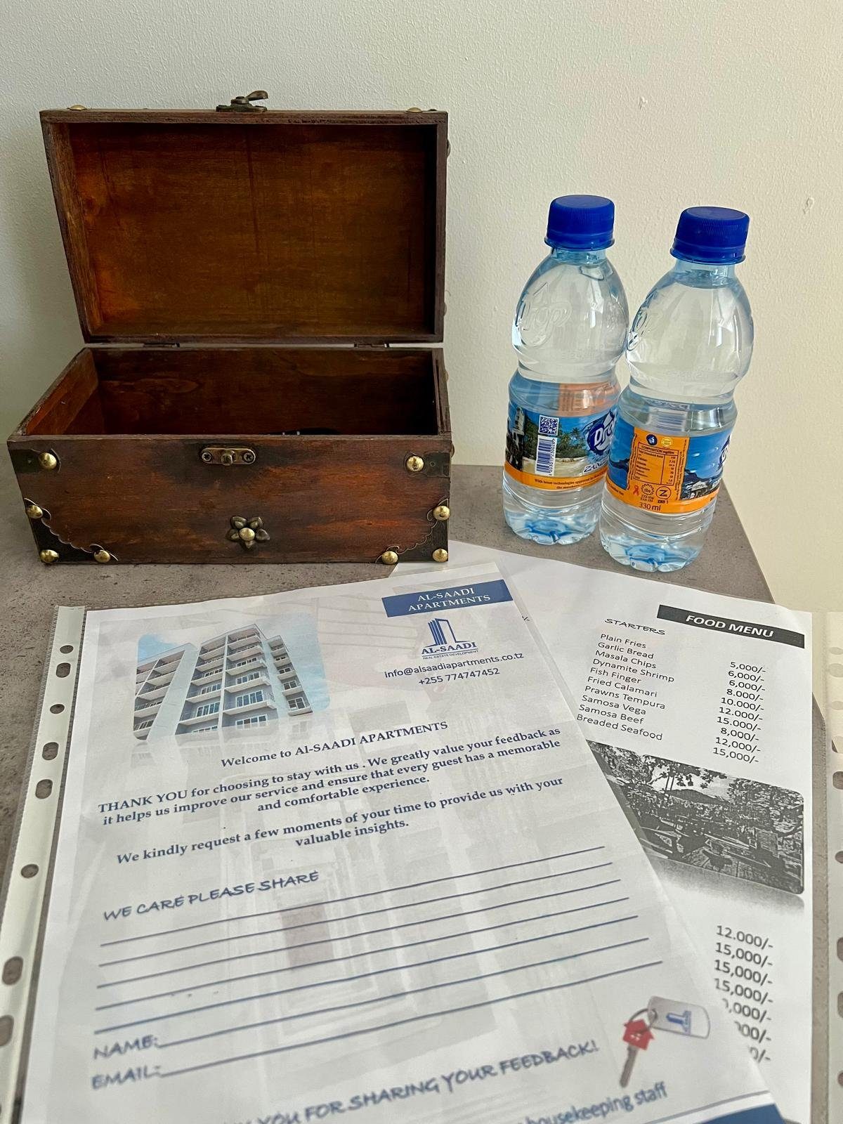 Guest welcome touches