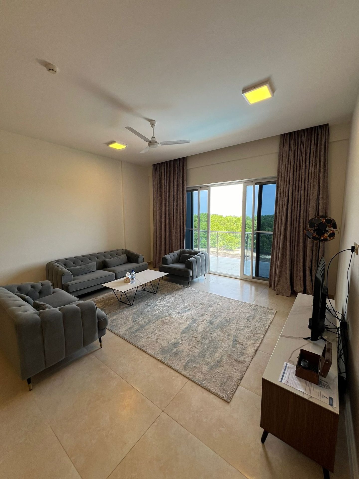 Living room — balcony access